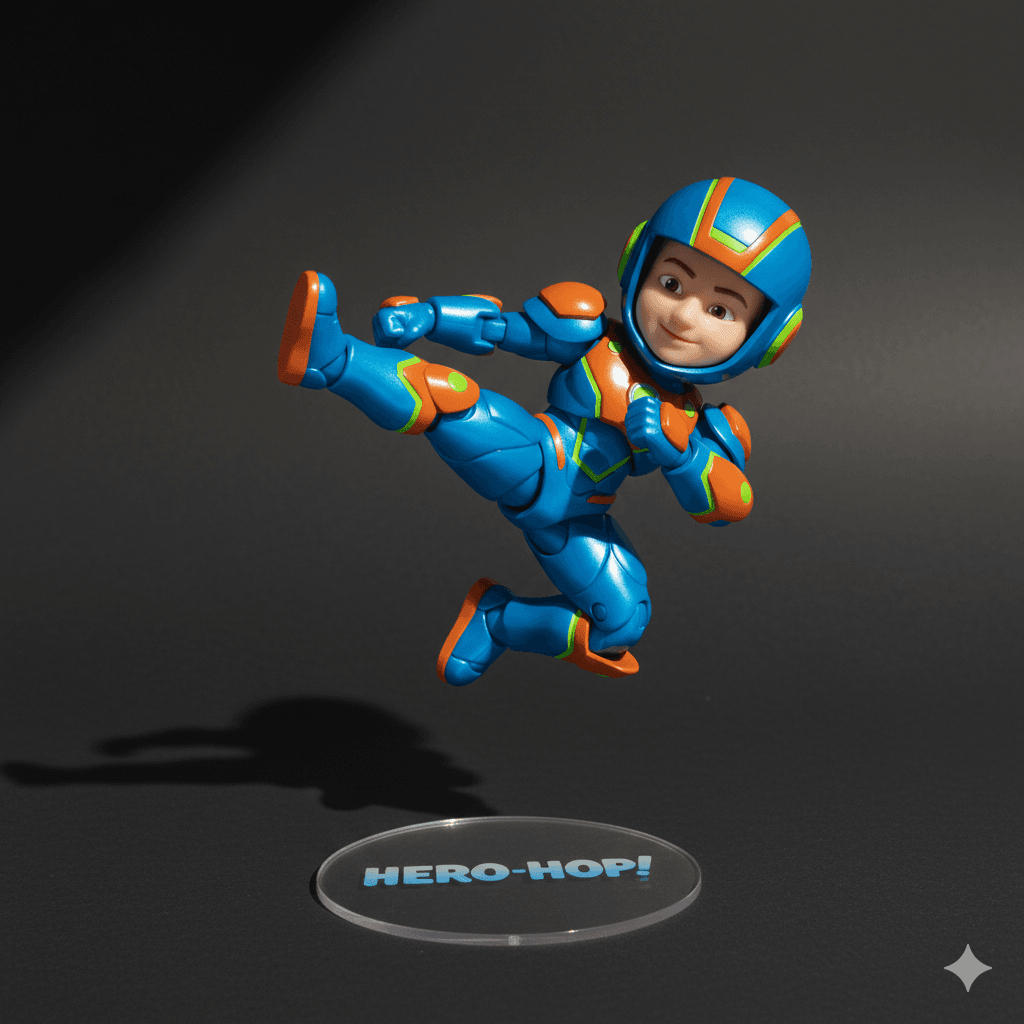 Turn Photos into 3D Action Figures