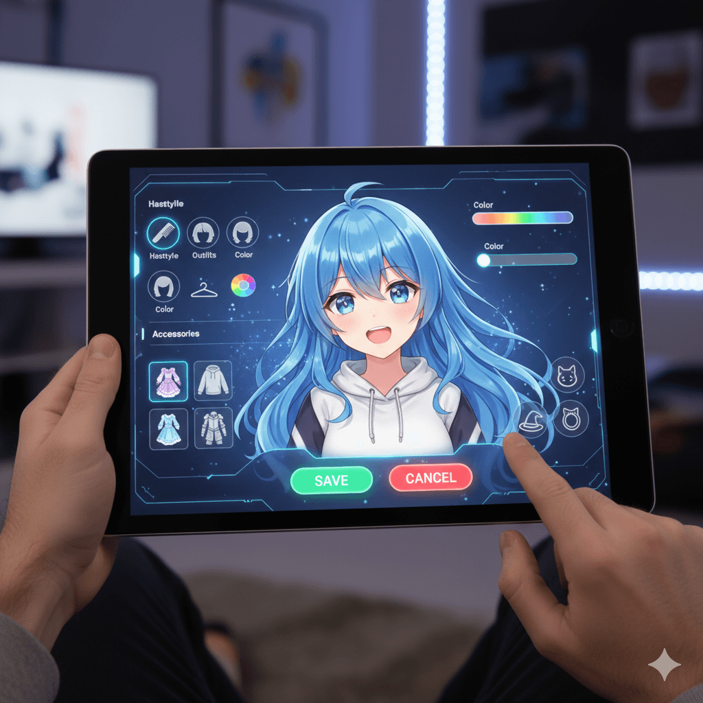 Create Custom Anime Characters